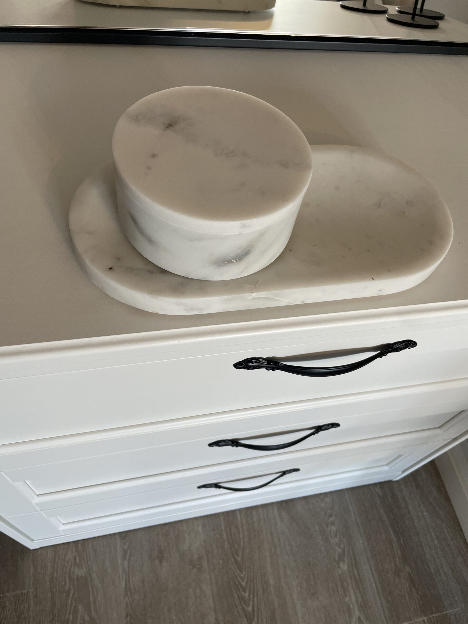 review H&M home marble box and tray