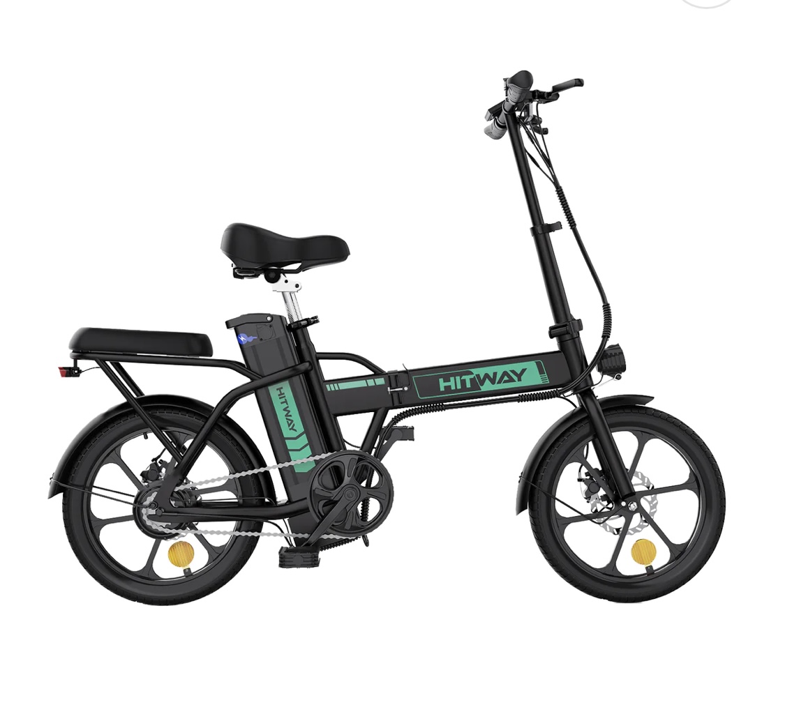 BK5 Hitway folding electric bike review