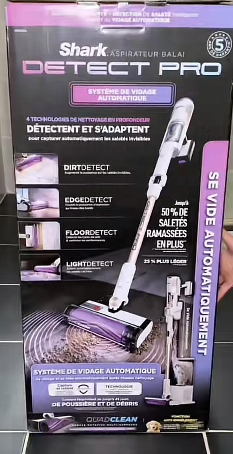 Avis aspirateur sans fil shark detect pro