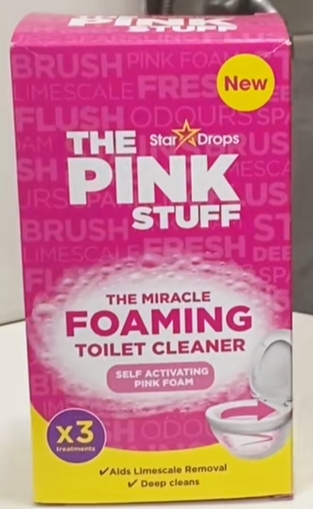 Avis the pink stuff the miracle power foaming toilet cleaner
