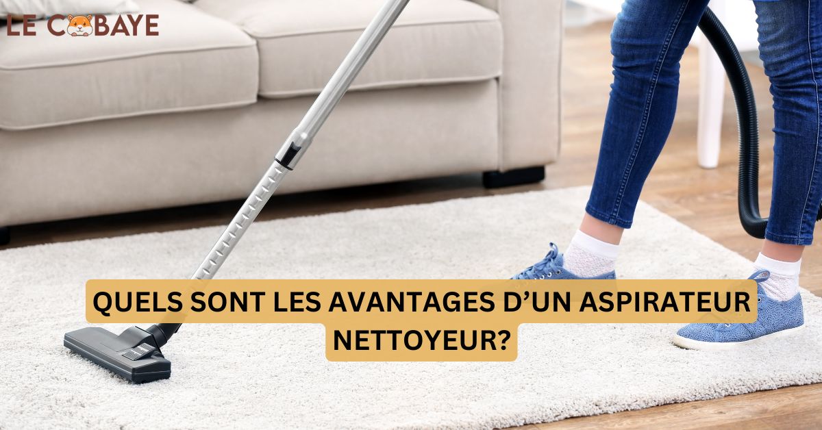 QUELS SONT LES AVANTAGES D’UN ASPIRATEUR NETTOYEUR